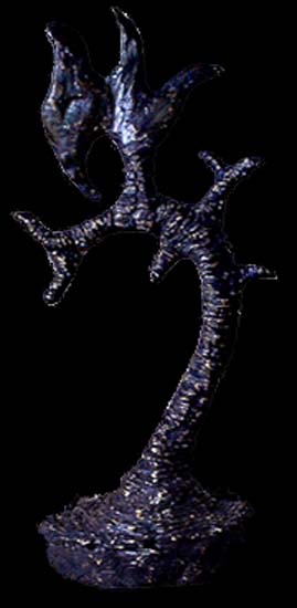 photo sculpture corbeau