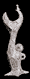 sculpture chouette tronc
